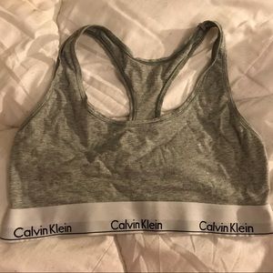Calvin Klein sports bra top